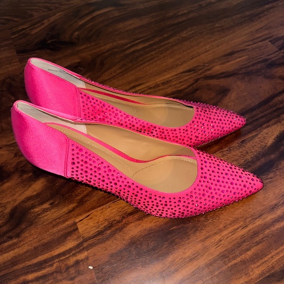 J. Renee Pink Sparkle Heel size 10 - Picture 5 of 7
